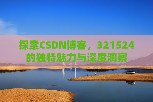 探索CSDN博客，321524的独特魅力与深度洞察
